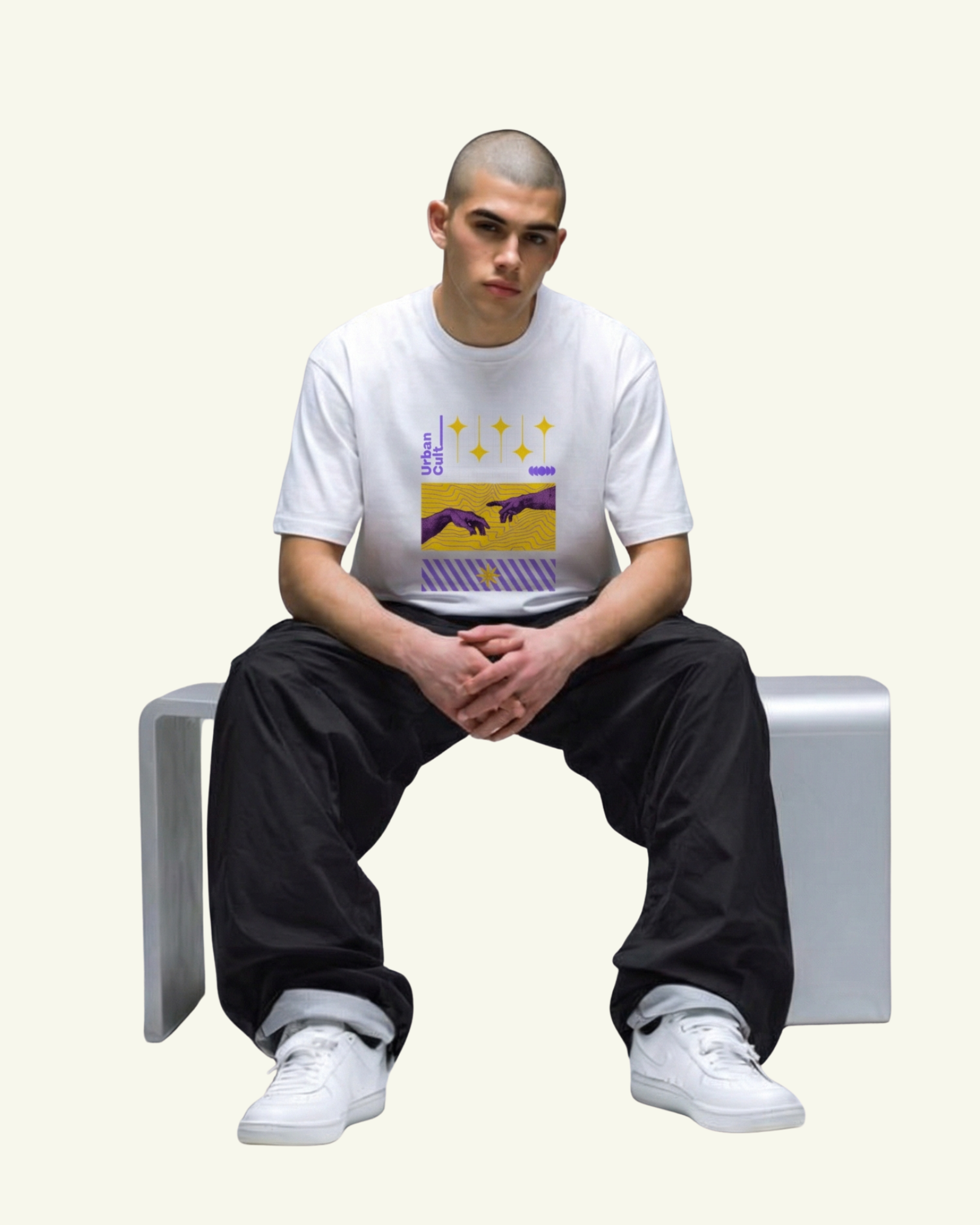 Urban Cult - Unisex Crew T-Shirt | White