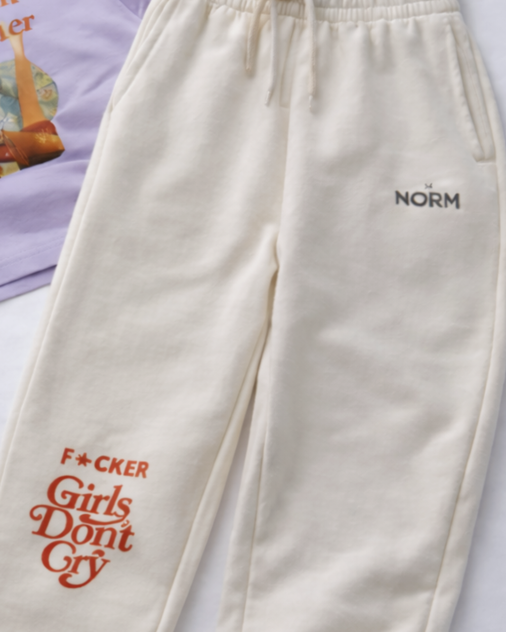 Hot B*tch Summer - Combo Set | Lavender & Off-White