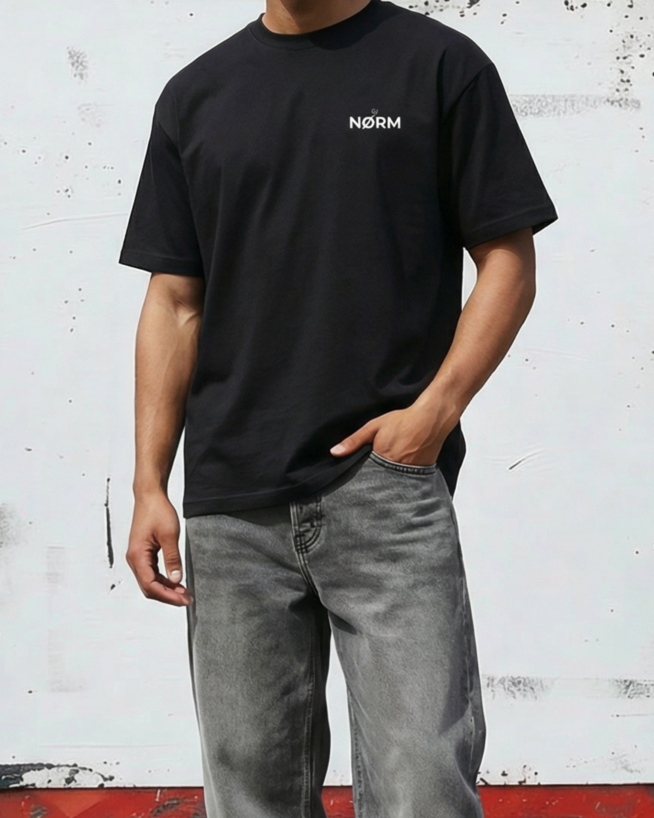 Love and Smoking Kills - Unisex Oversized T-Shirt | Black