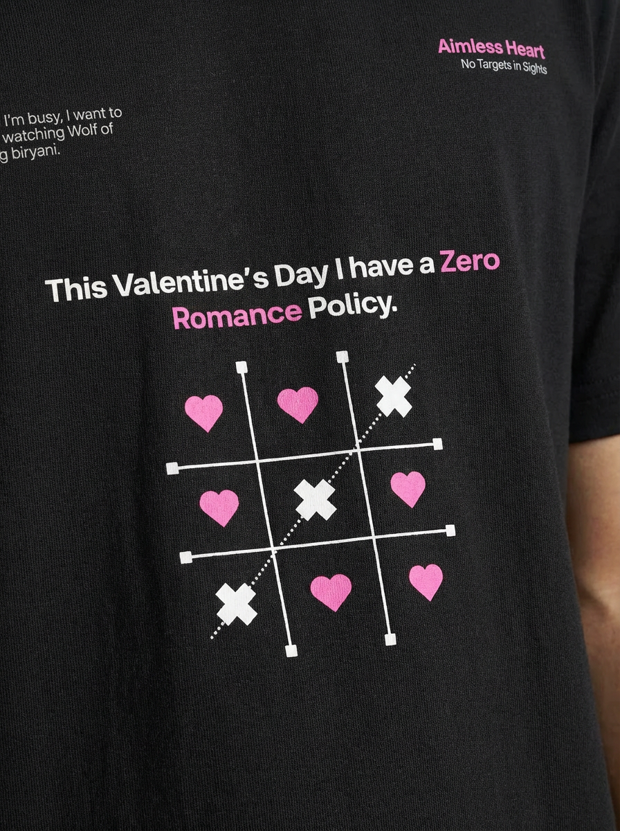 Zero Romance - Crew T-Shirt | Black