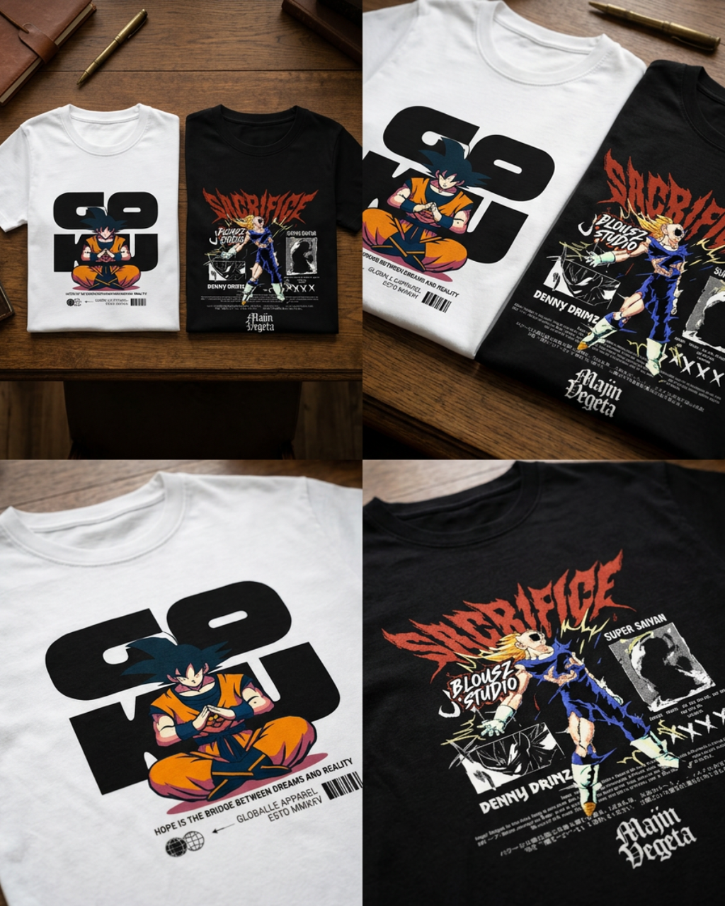 Dragon Ball Summer Combo - Graphic T-shirts