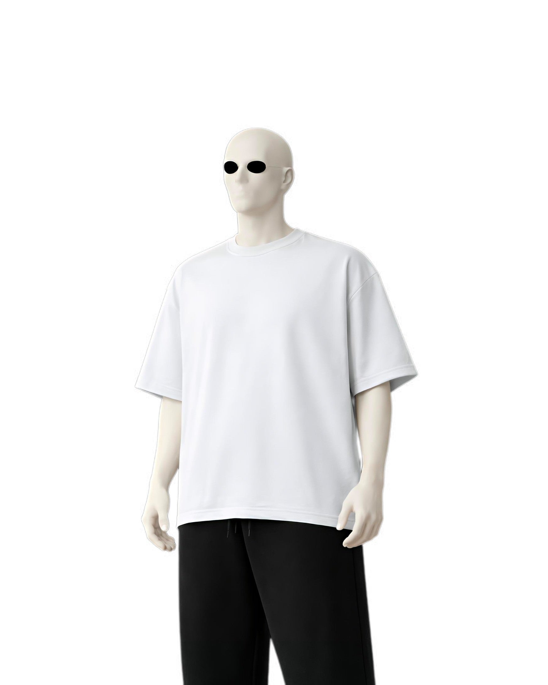 The Scott - Graphic Oversized T-Shirt | White