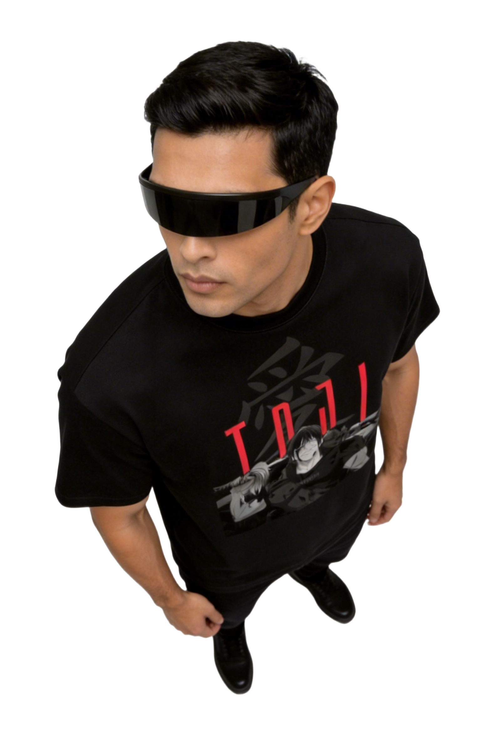 Toji Fushiguro - Graphic Oversized T-Shirt | Black