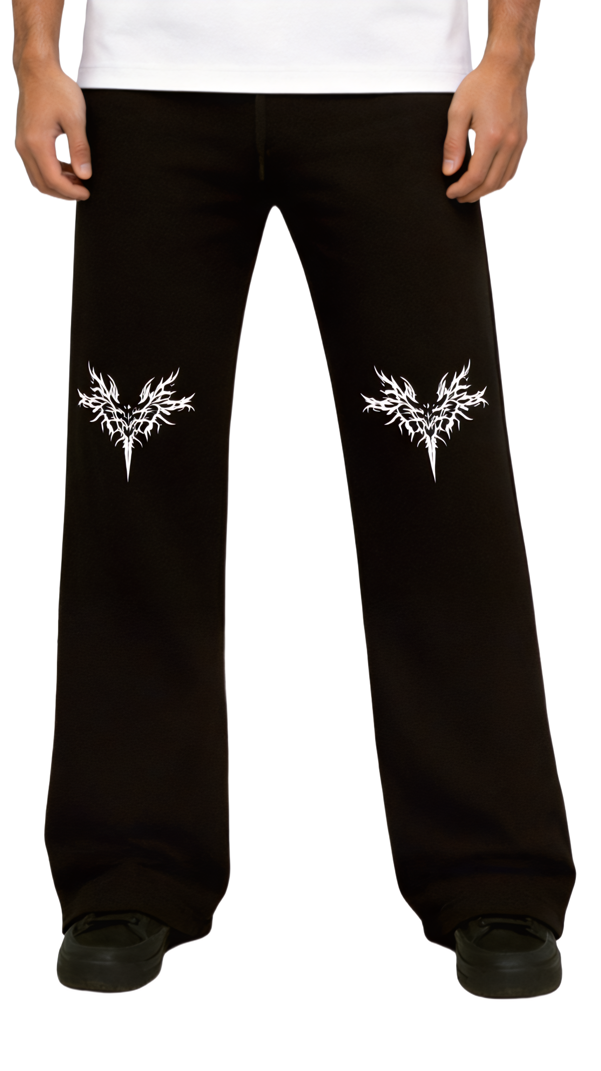 Satan - Graphic Sweatpants | Black