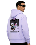 Butterfly Effect - Graphic Oversized Hoodie | Lavender