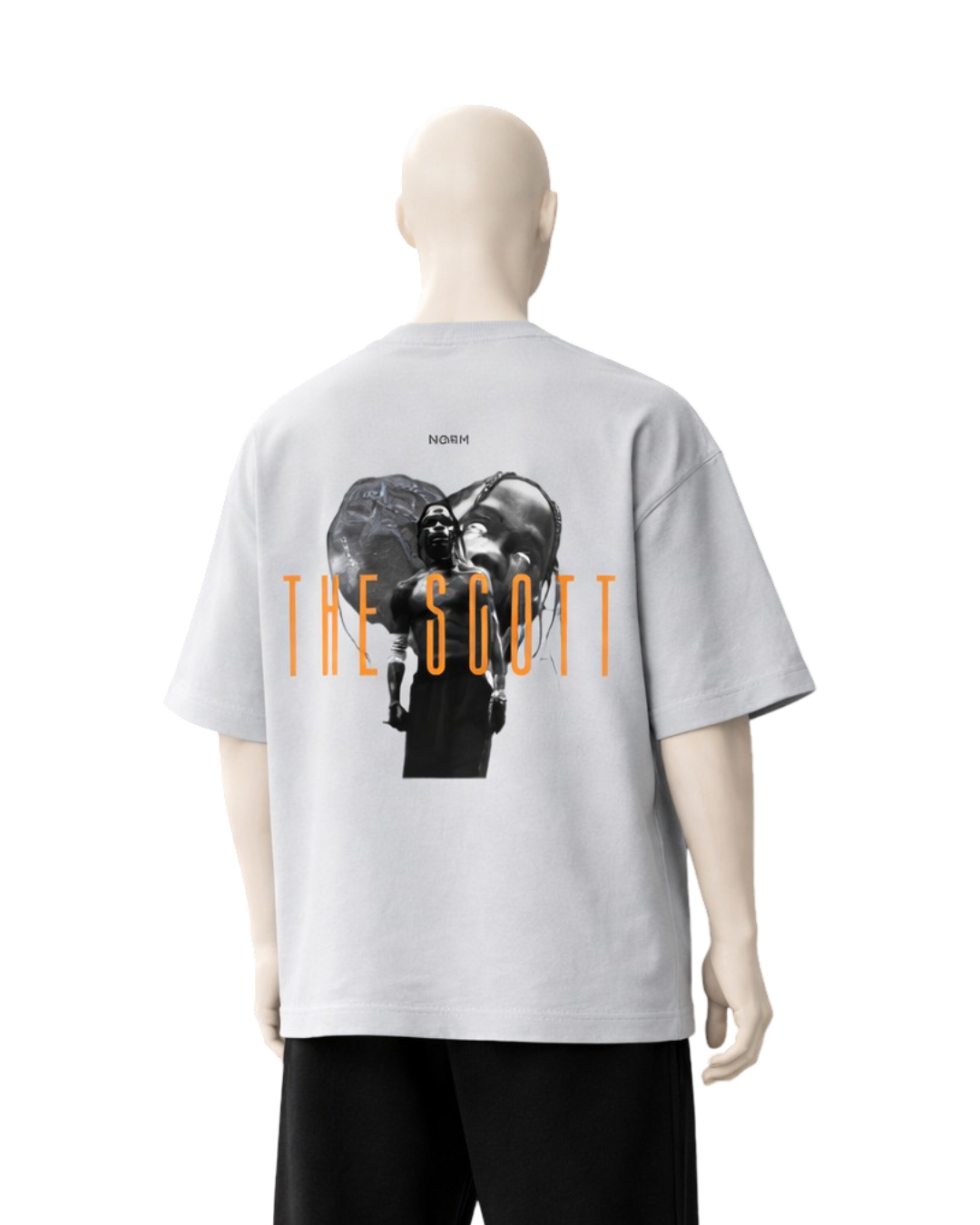 The Scott - Graphic Oversized T-Shirt | White