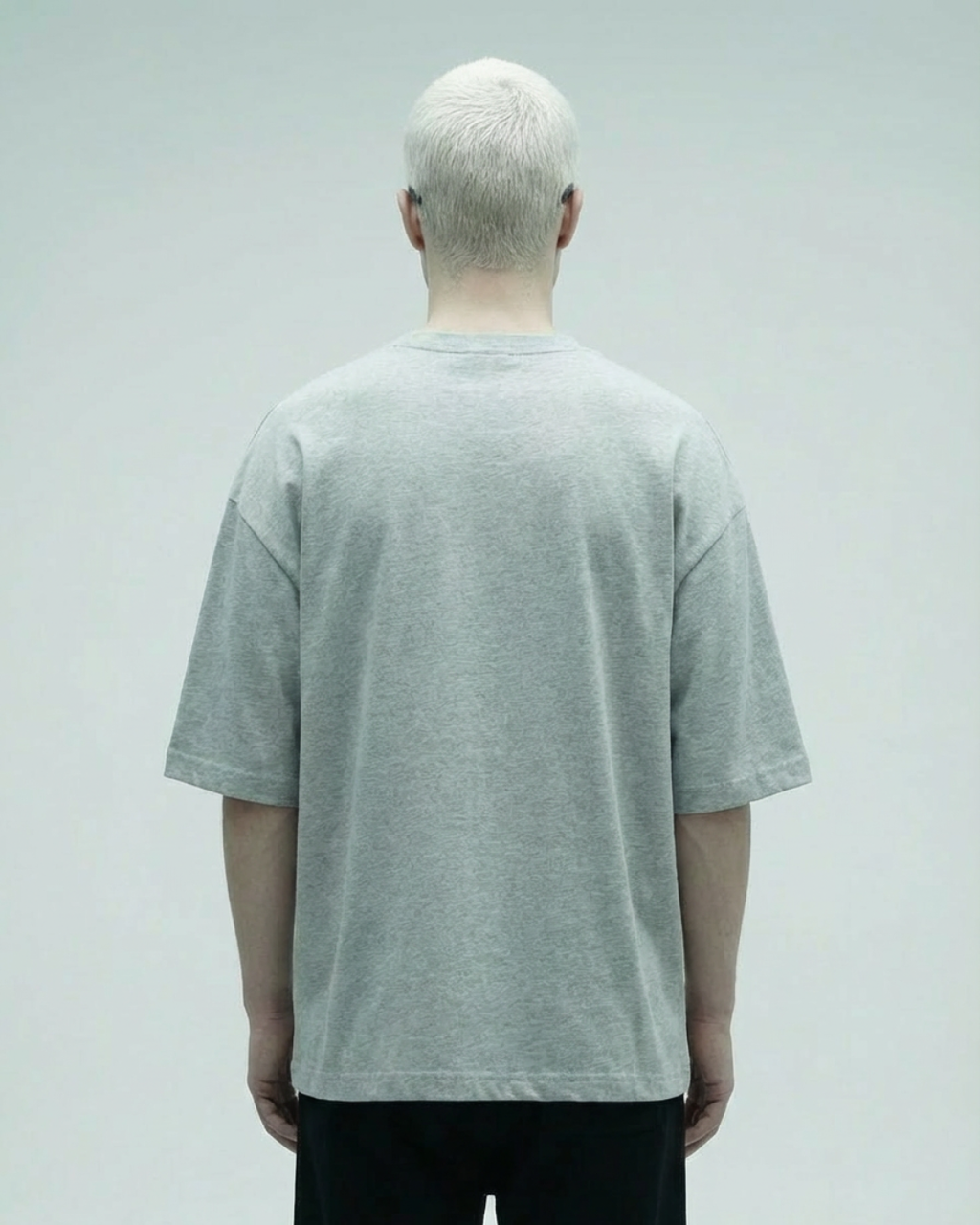 Snake Friends - Unisex Oversized Standard T-Shirt | Grey Milange