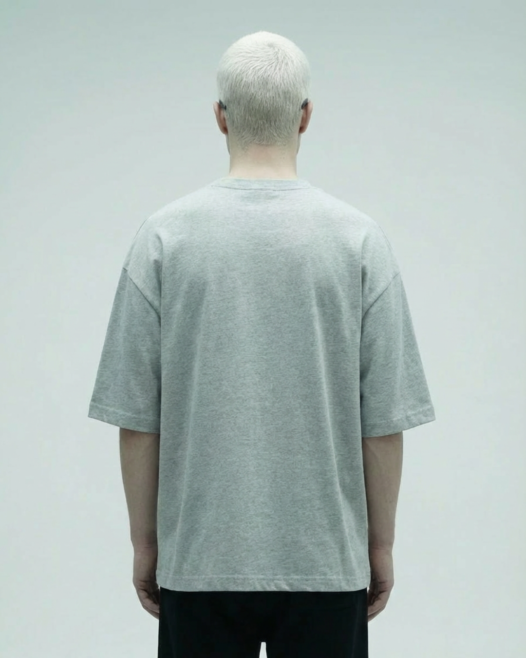 Snake Friends - Unisex Oversized Standard T-Shirt | Grey Milange