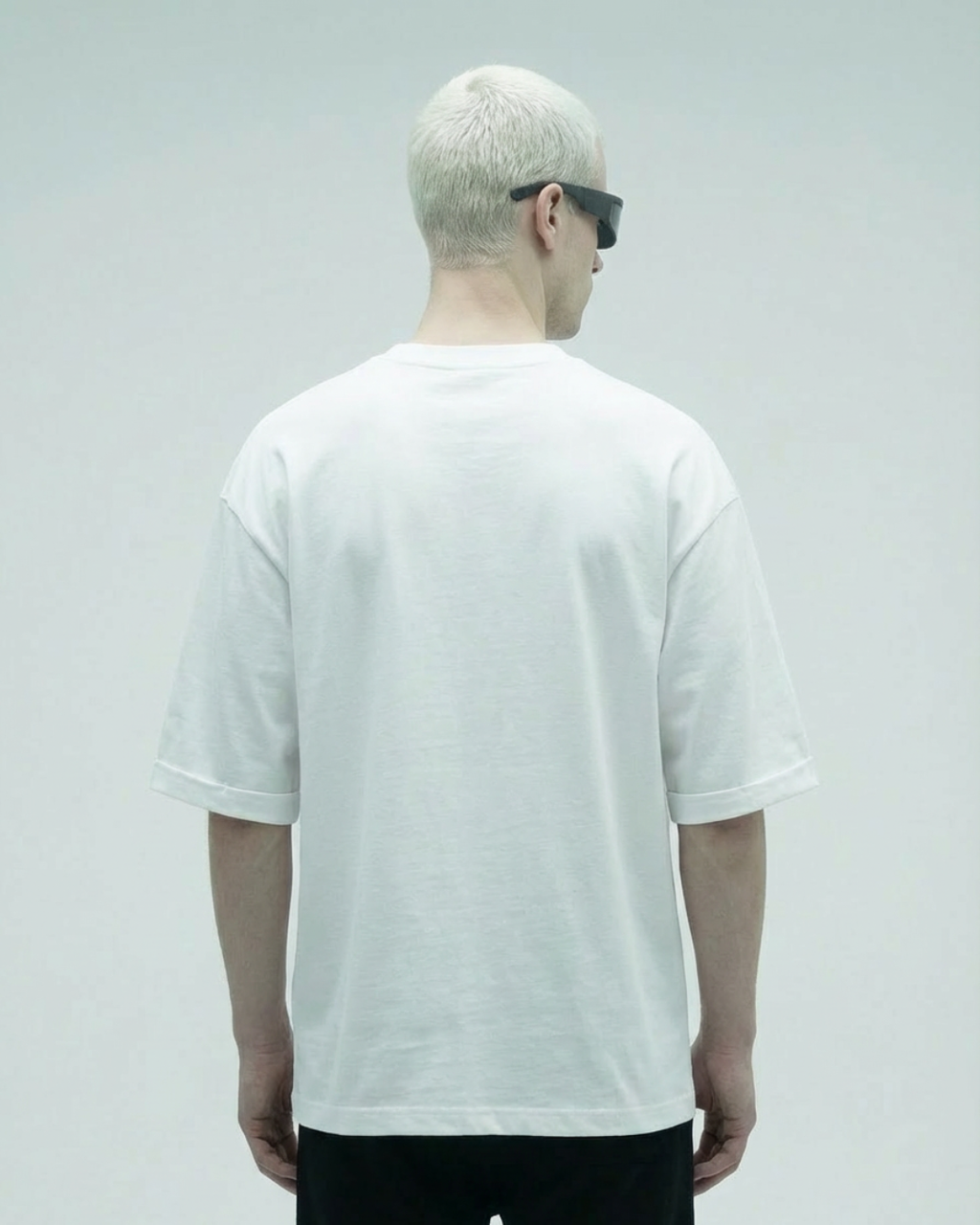 Japanese 顔 - Unisex Oversized Standard T-Shirt | White